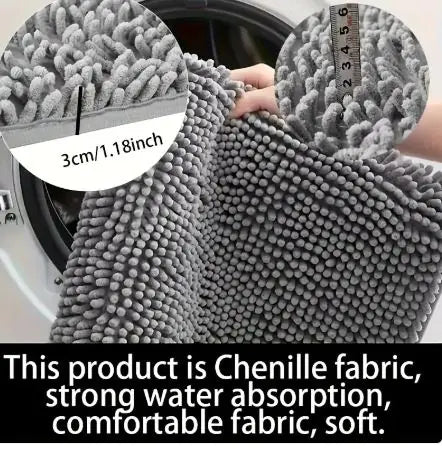 Saugfähige Hundematte für Schlammige Pfoten