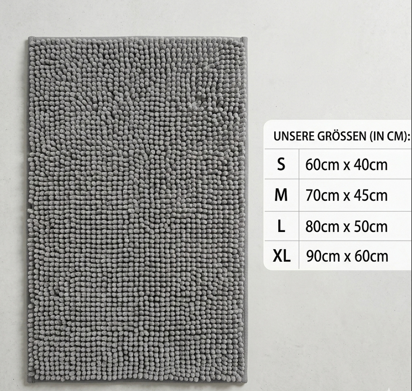 Saugfähige Hundematte für Schlammige Pfoten